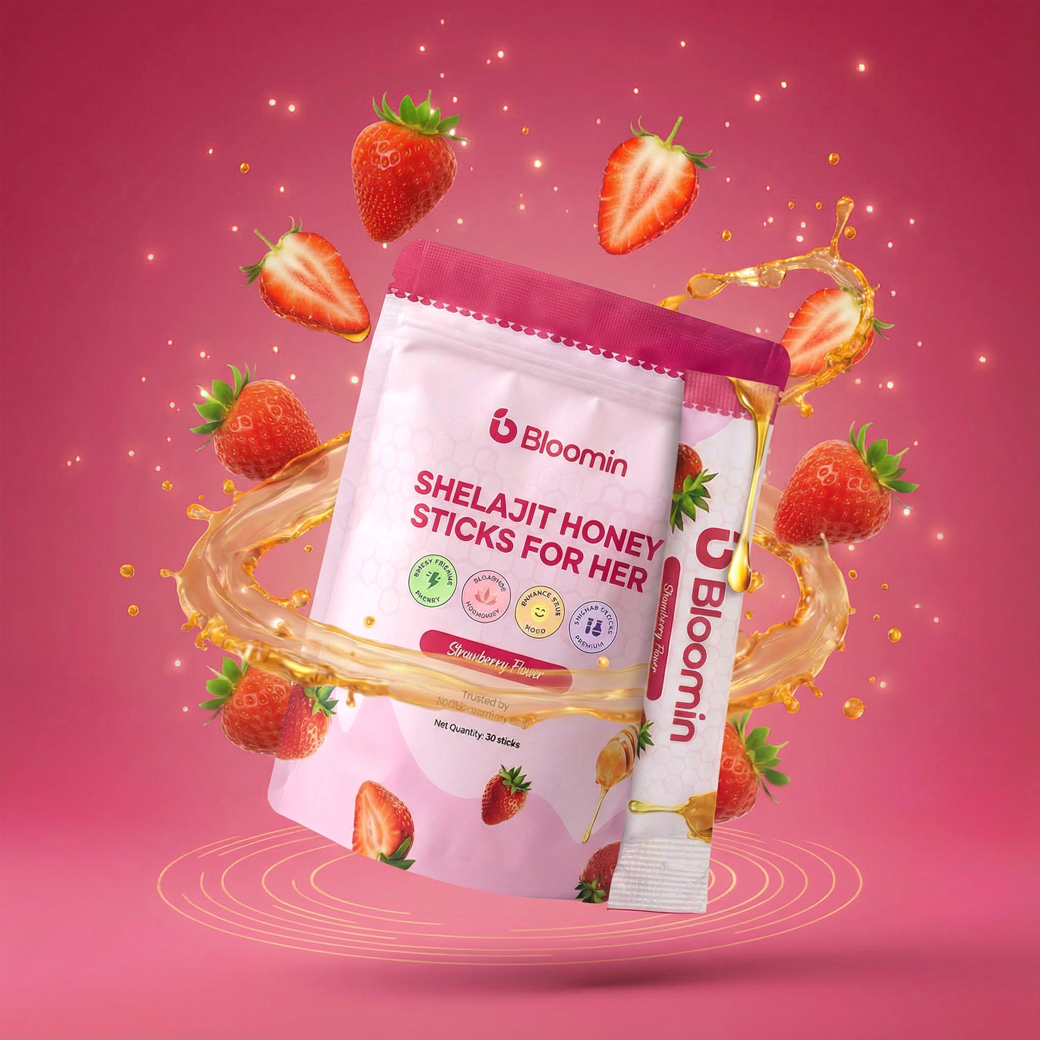 Bloomin Honey Sticks Pouch