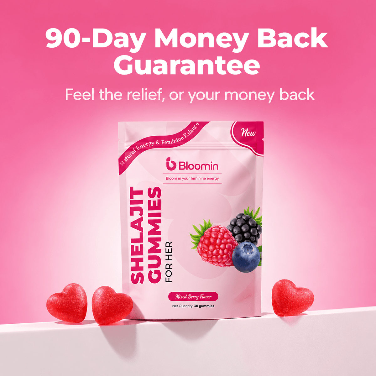 Bloomin - Shelajit Gummies - Bloomin