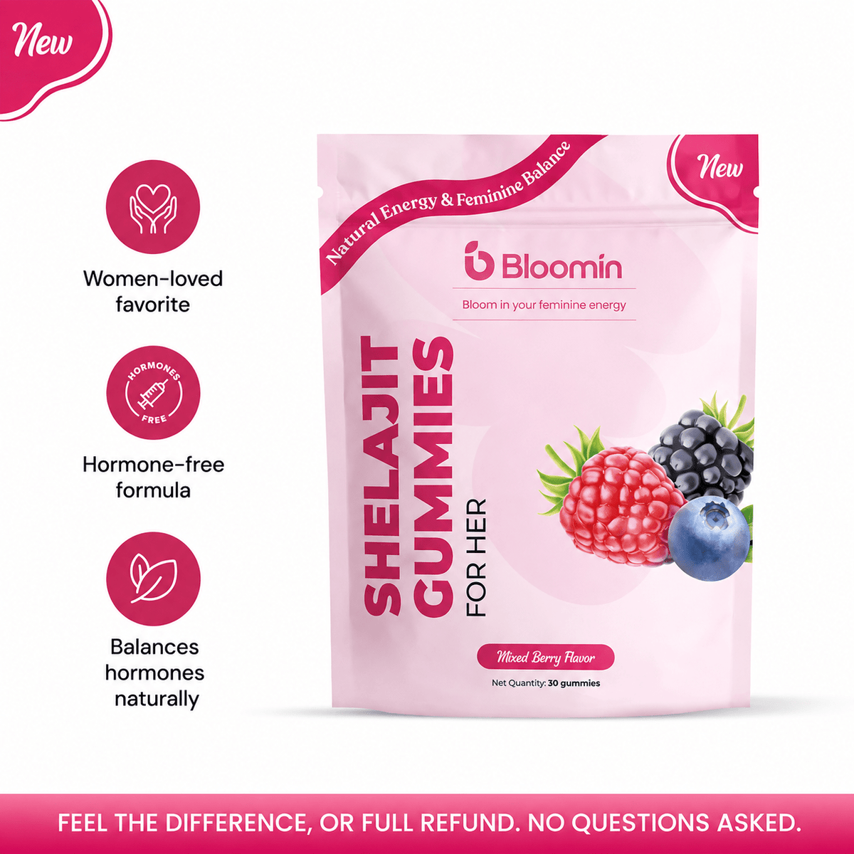 Bloomin Shilajit Gummies - Bloomin