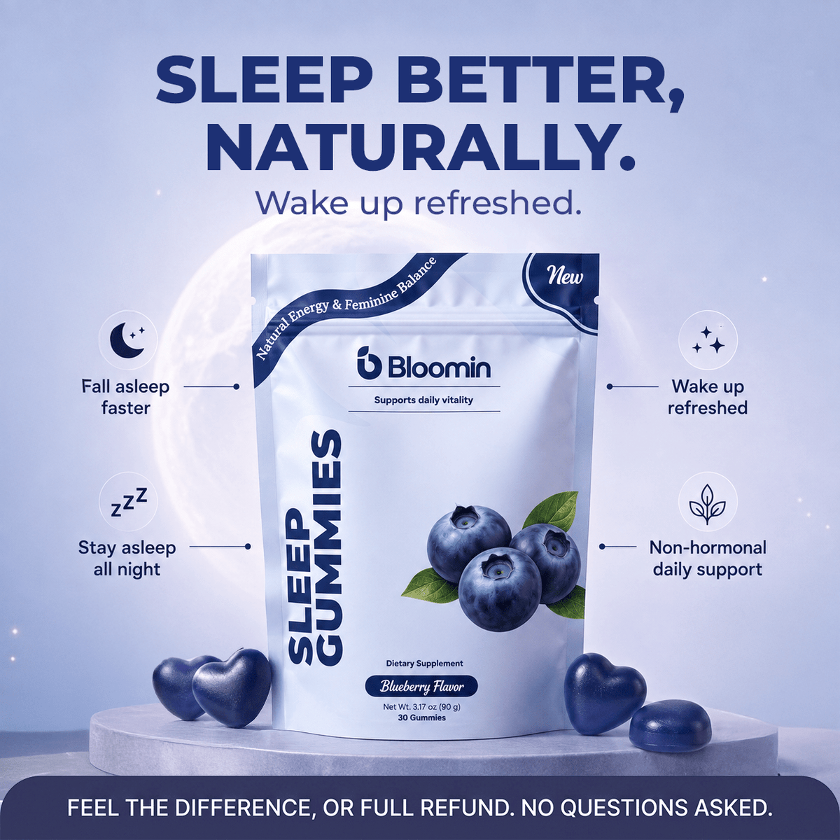 Bloomin Sleep Gummies - Bloomin