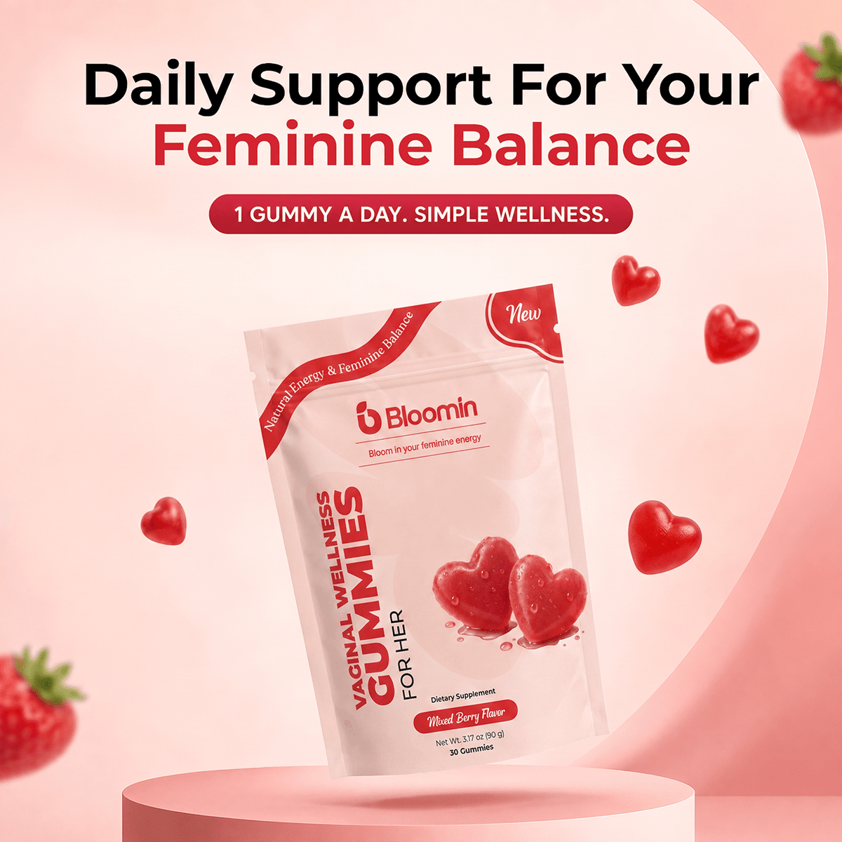 Bloomin Vaginal Wellness Gummies - Bloomin