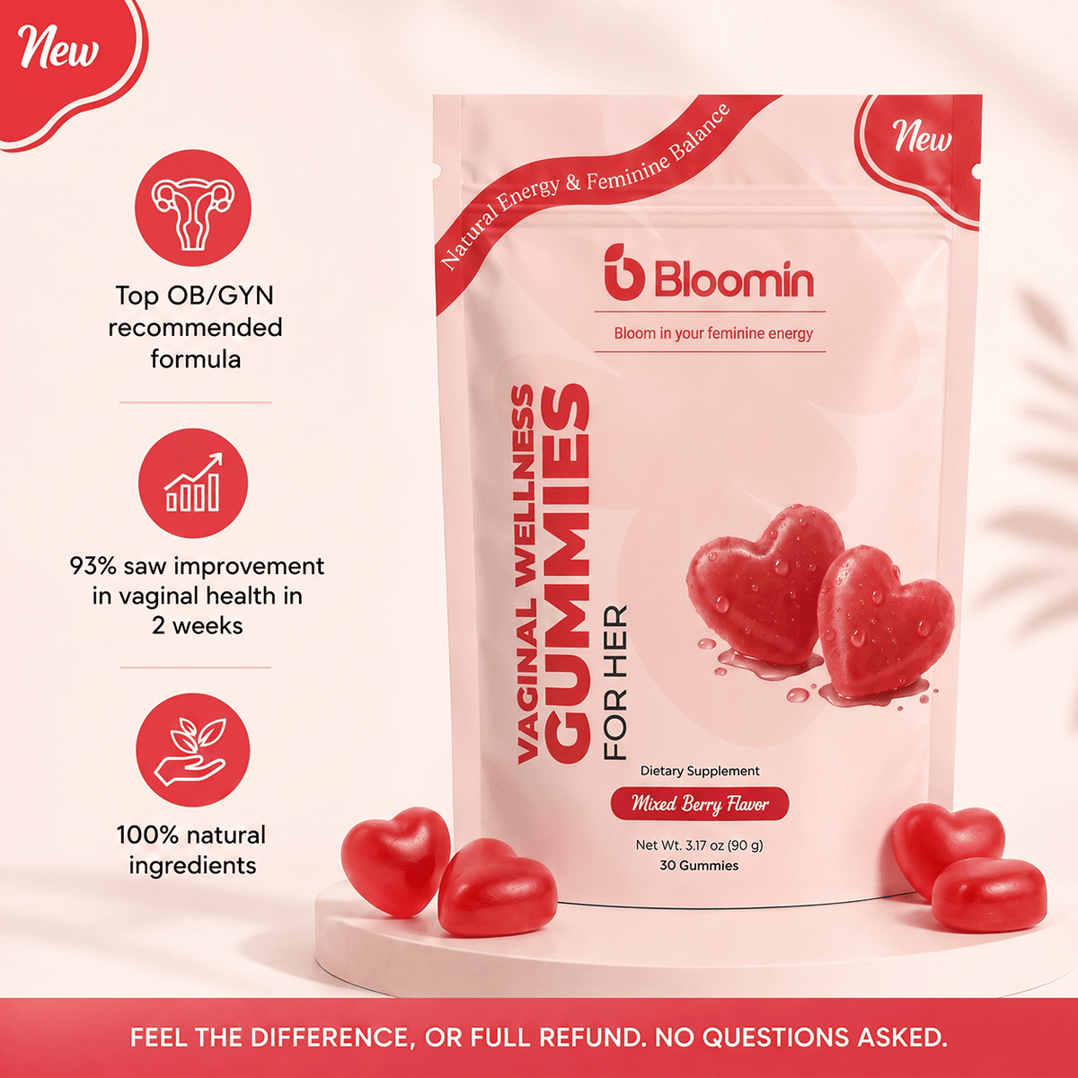 Bloomin Vaginal Wellness Gummies - Bloomin