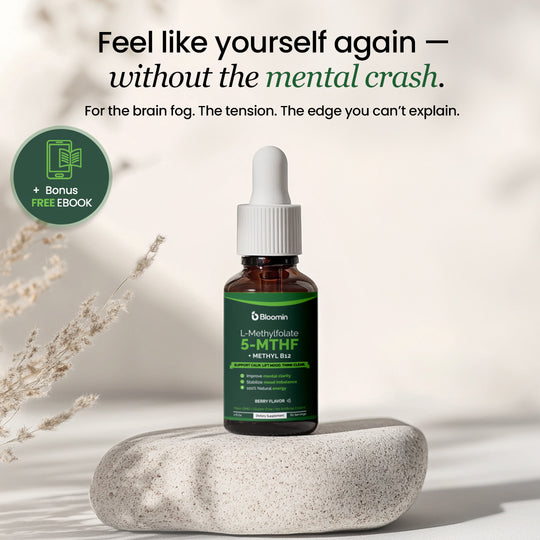 Bloomin™ Drops - Methylated B12 & L-Methylfolate