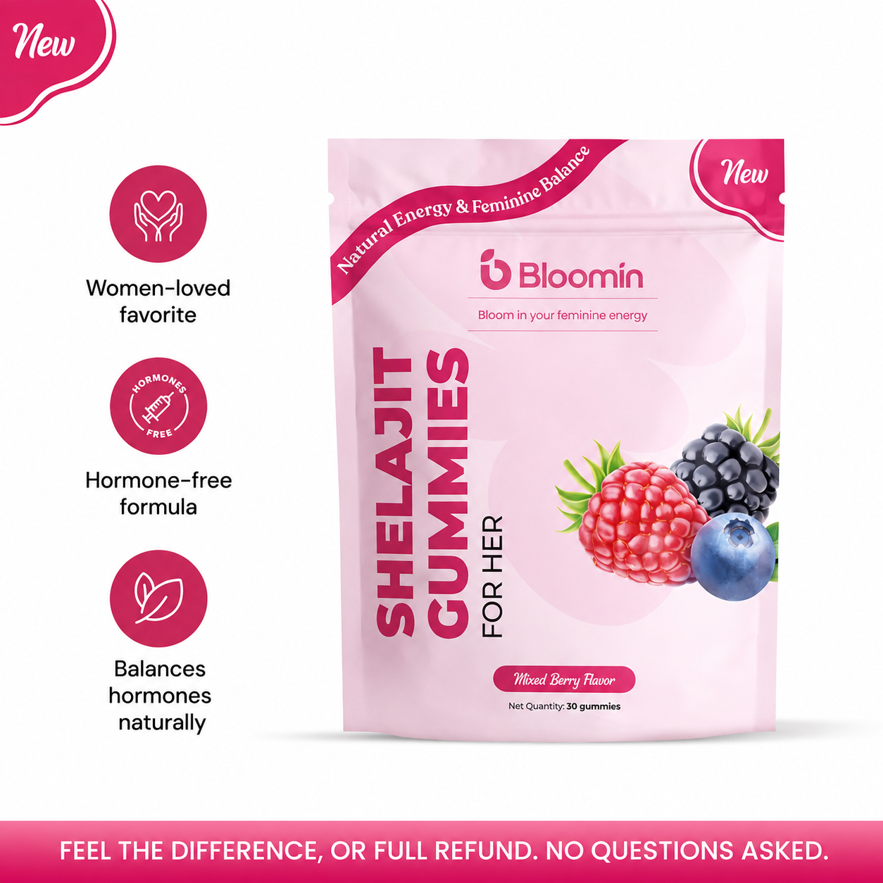 Bloomin Shilajit Gummies