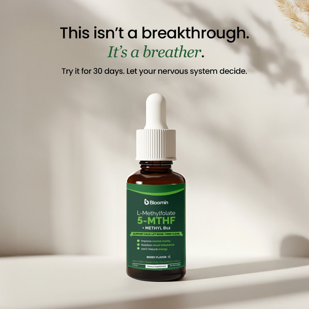 Bloomin™ Drops - Methylated B12 & L - Methylfolate - Bloomin