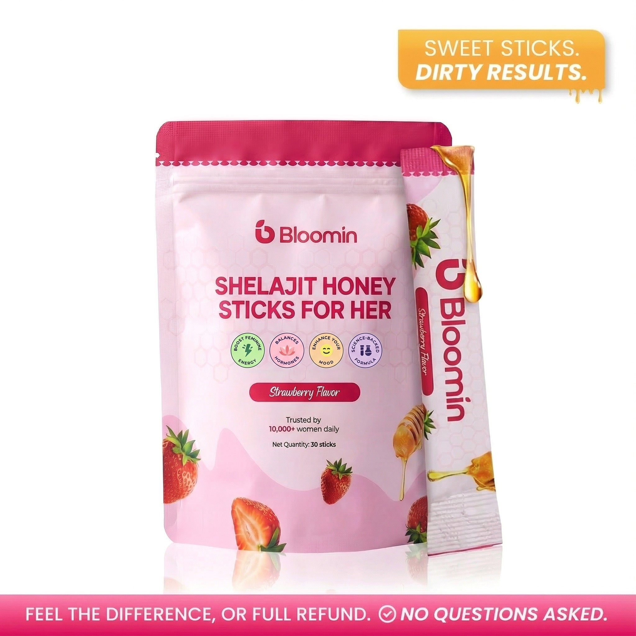 Bloomin Honey Sticks Pouch - Bloomin