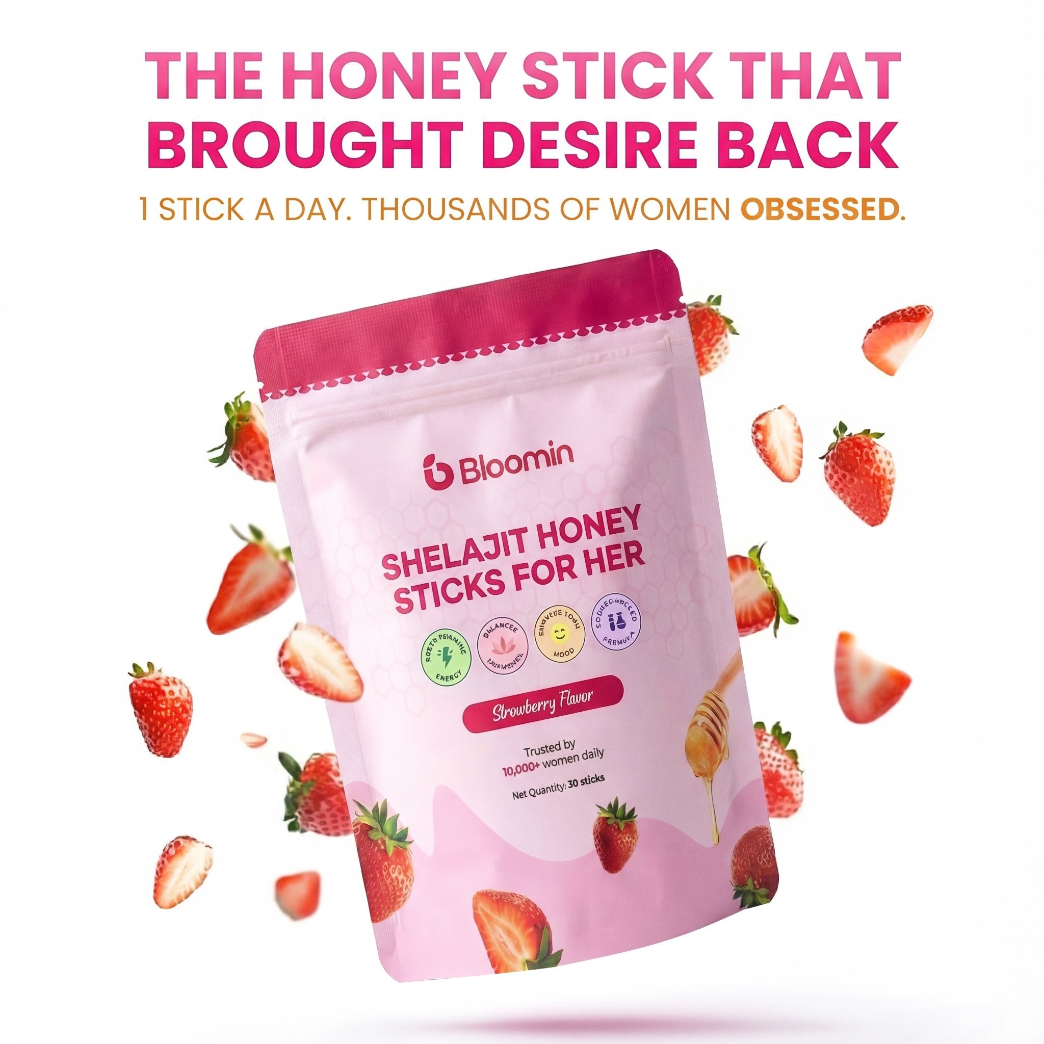 Bloomin Honey Sticks Pouch - Bloomin