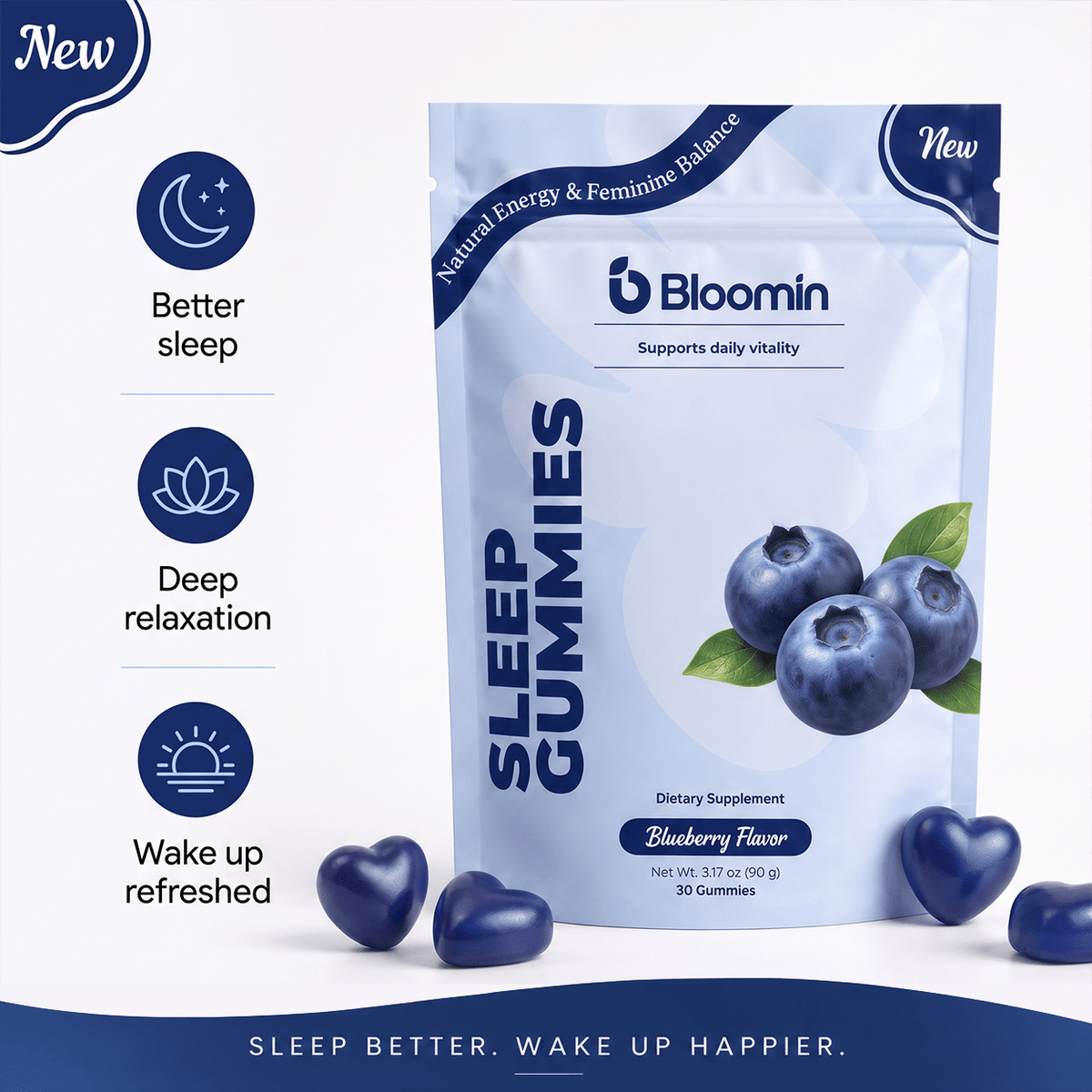 Bloomin Sleep Gummies - Bloomin