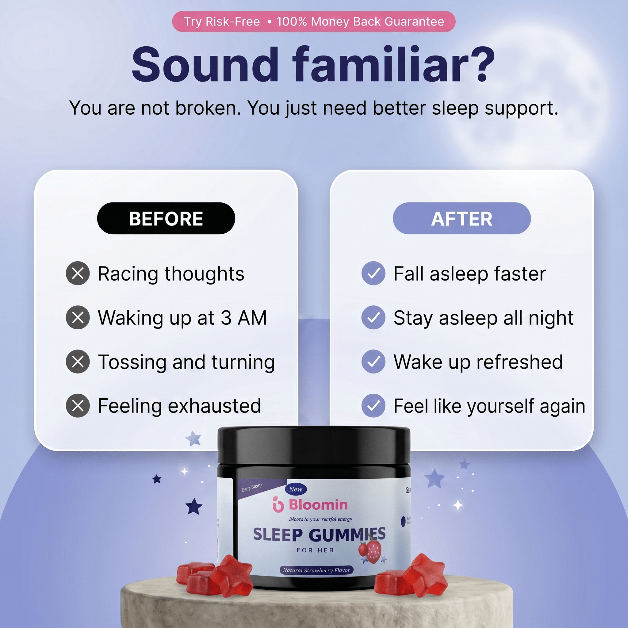 Bloomin Sleep Gummies - Bloomin