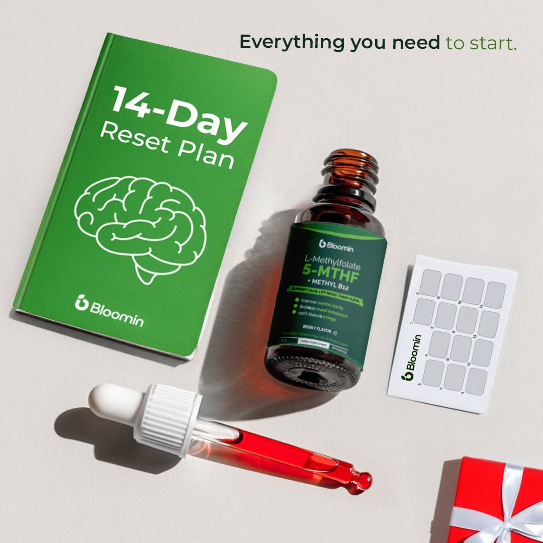 The 14 - Day Reset Plan — Bloomin B12 + L - Methylfolate - Bloomin